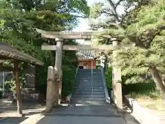 平坂熊野神社の鳥居