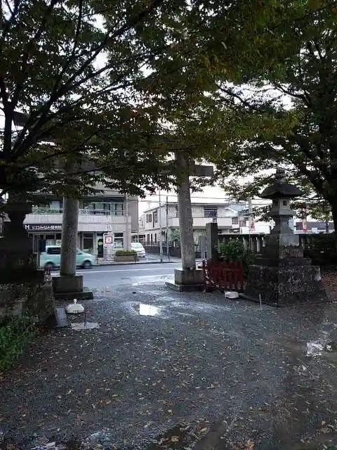 日野八坂神社の鳥居