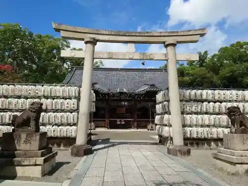 桑名宗社（春日神社）の鳥居