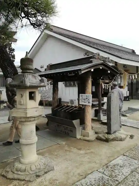 高靇神社の手水舎