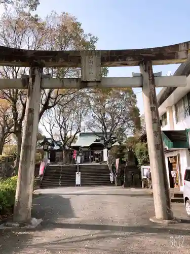 四山神社の鳥居