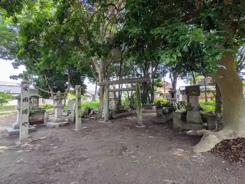 熊手八幡宮の鳥居