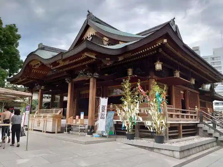 湯島天満宮の本殿・本堂