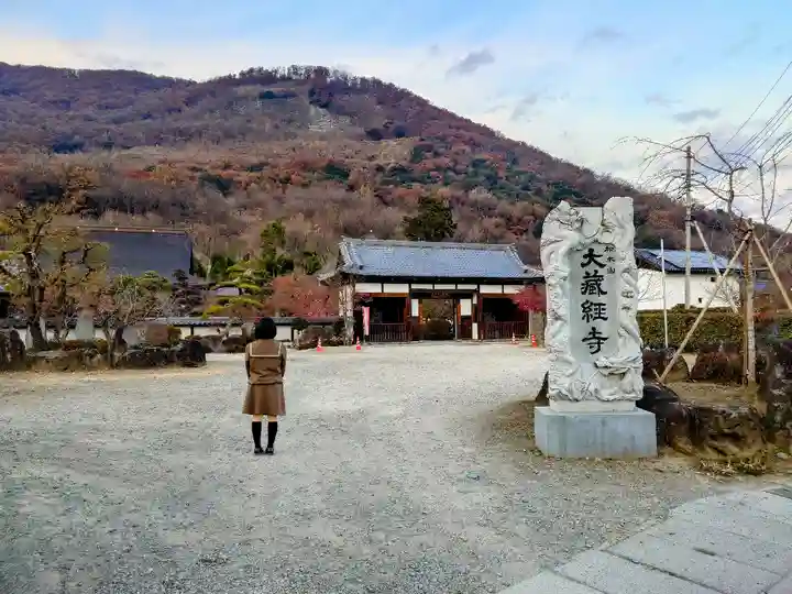 大藏經寺の山門・神門
