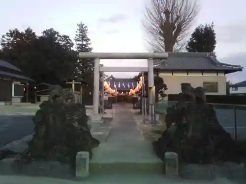 内牧鷲香取神社の鳥居