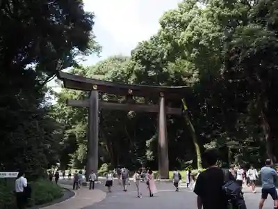 明治神宮の鳥居
