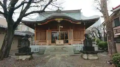 田端八幡神社の本殿・本堂