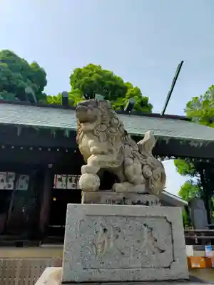 所澤神明社の狛犬