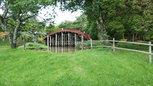 丹生都比売神社の庭園