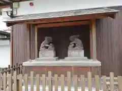 調神社の狛犬