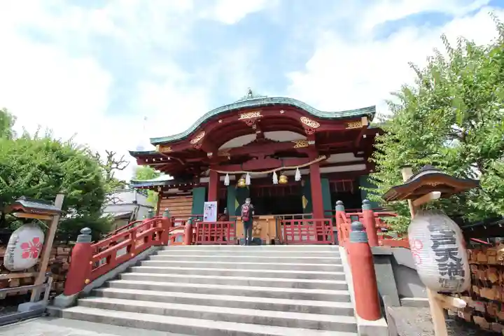 亀戸天神社の本殿・本堂