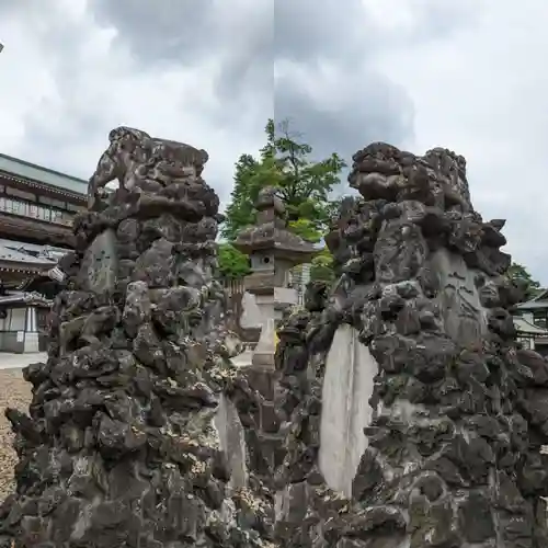 成田山新勝寺の狛犬