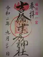 吉備津彦神社の御朱印