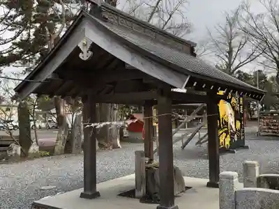 津島神社の手水舎
