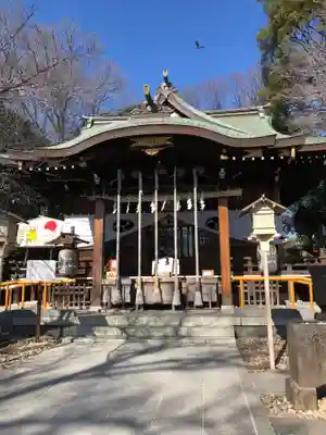 鎮守氷川神社の本殿・本堂