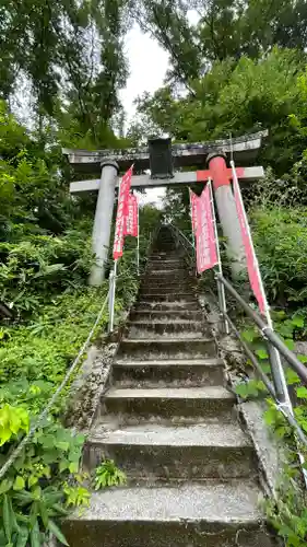 寒江山 長登寺の鳥居