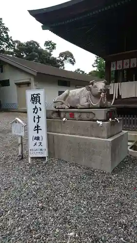 矢奈比賣神社（見付天神）の狛犬