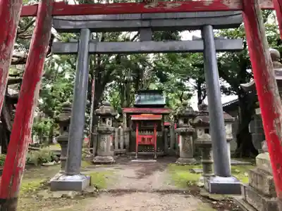真清田神社の鳥居