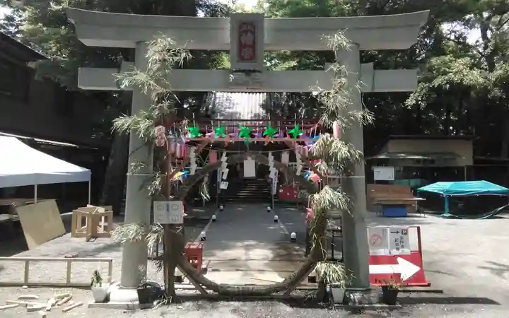 小芝八幡宮の鳥居
