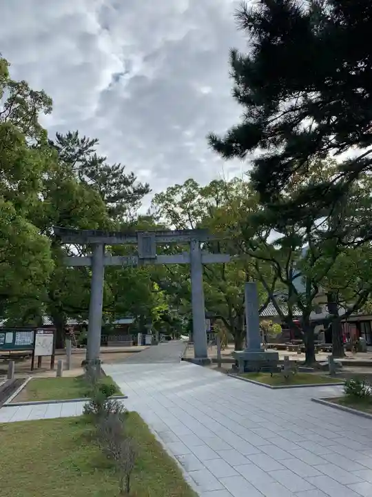 松陰神社の鳥居