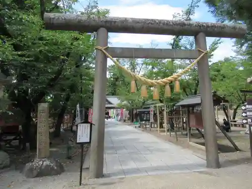 眞田神社の鳥居