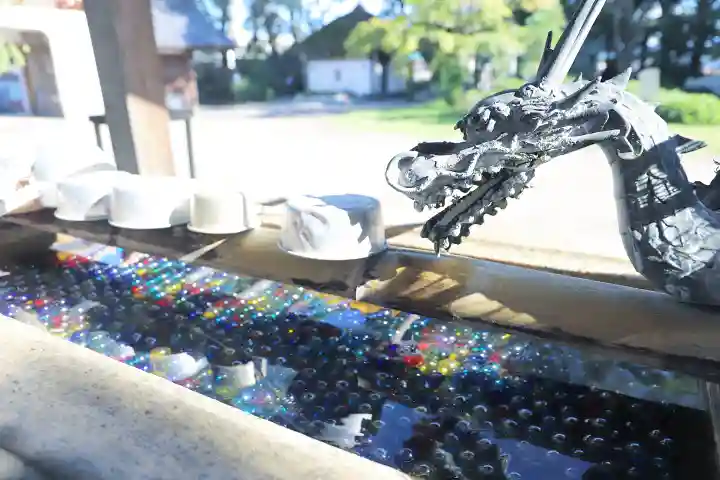 温泉山 安楽寺(四国霊場第六番札所)の手水舎