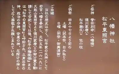 八幡神社松平東照宮(愛知県)