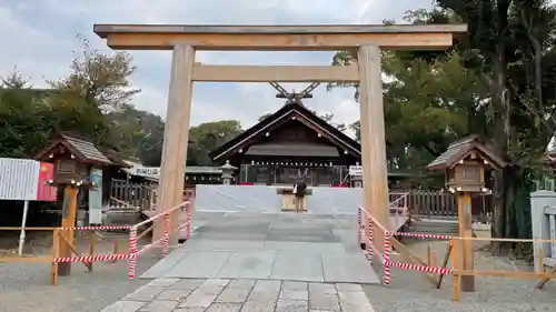 和泉國一之宮　大鳥大社の鳥居