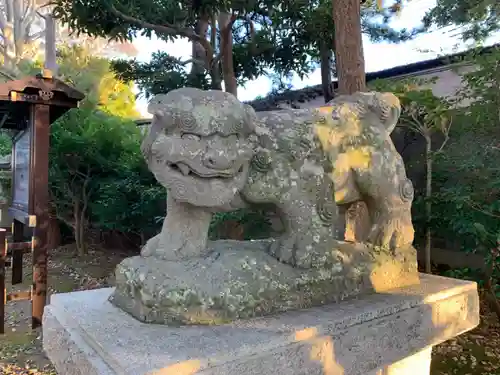 銚港神社の狛犬