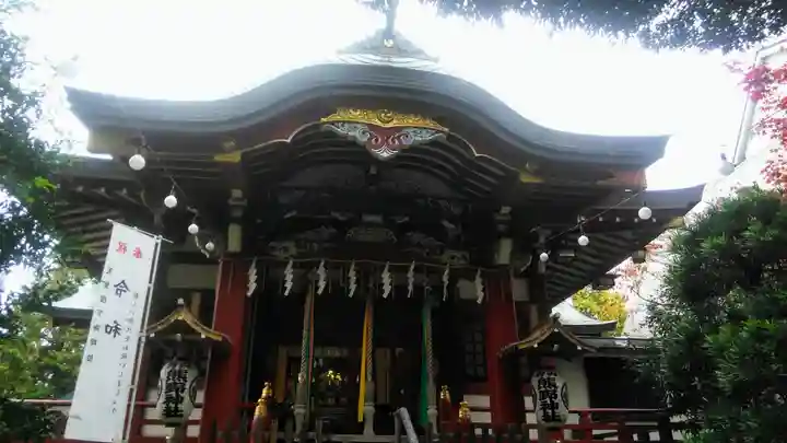 青山熊野神社の本殿・本堂