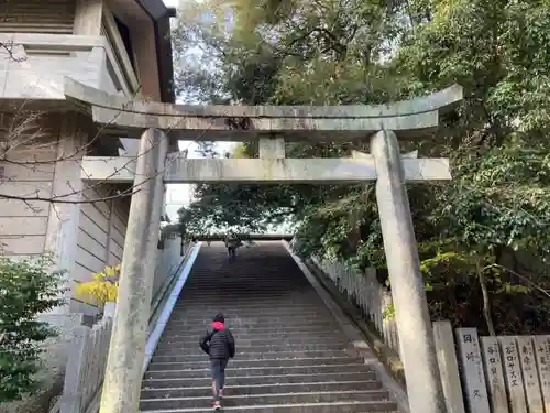 東雲神社の鳥居