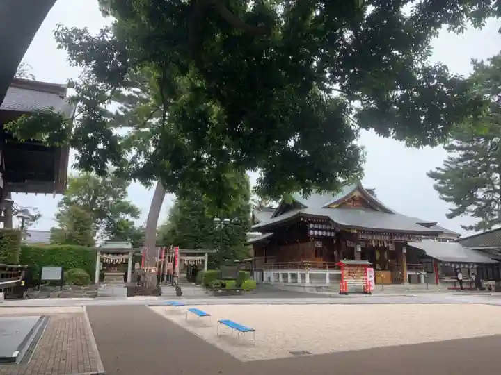 中野沼袋氷川神社の庭園