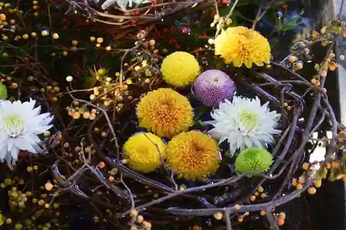 東海市熊野神社の手水舎