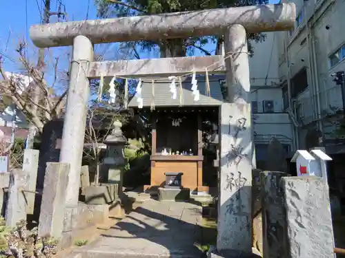 伊勢神社の鳥居