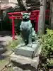 寄木神社の狛犬