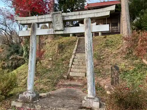 星宮神社(館ノ川)の鳥居