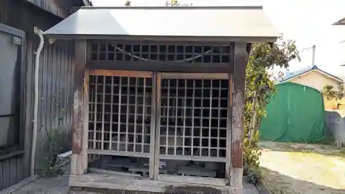 沖の明神（南条）の本殿・本堂