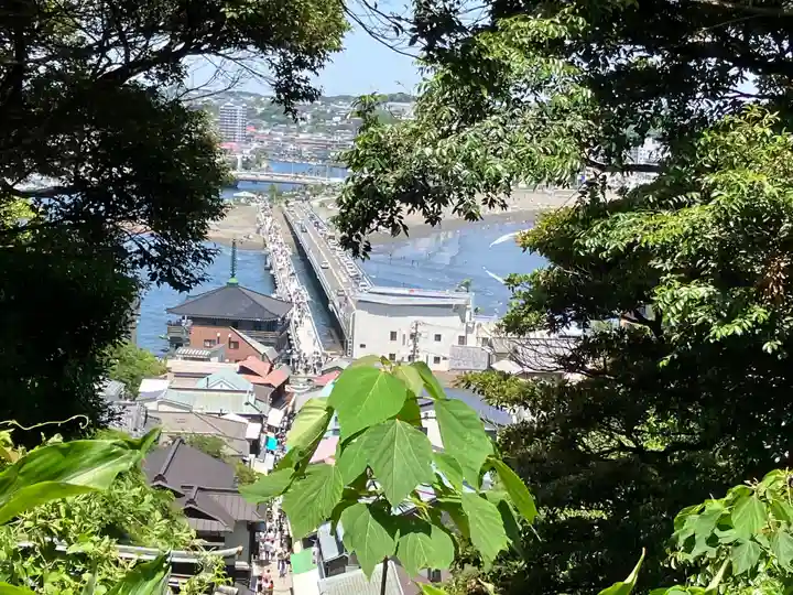 江島神社の景色