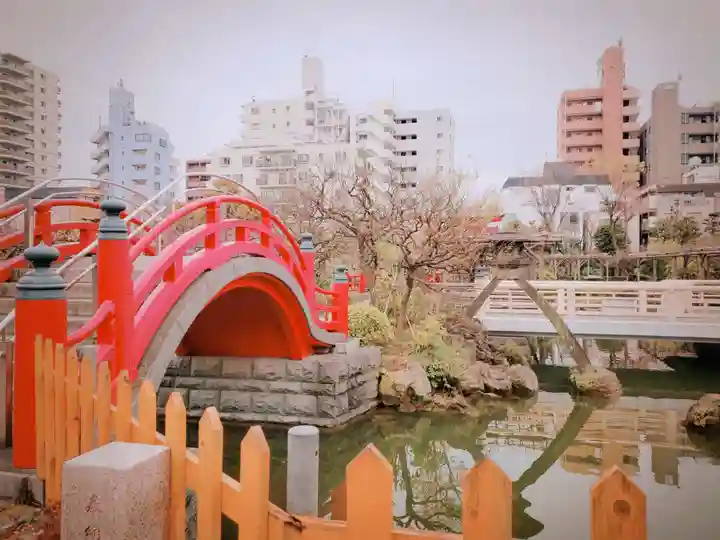亀戸天神社の庭園
