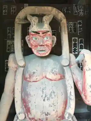 永福寺　童子堂の像