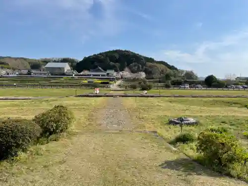 川原寺跡（弘福寺）の景色