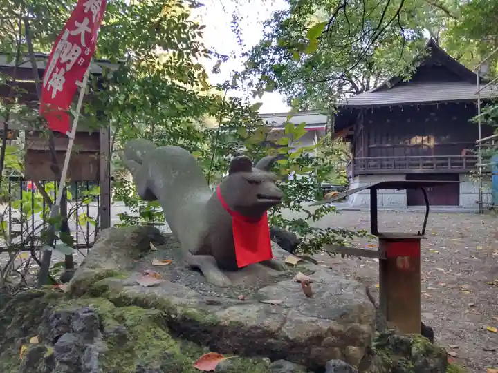 水稲荷神社の狛犬
