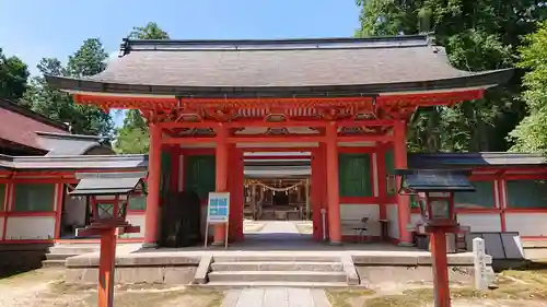 出石神社の山門・神門