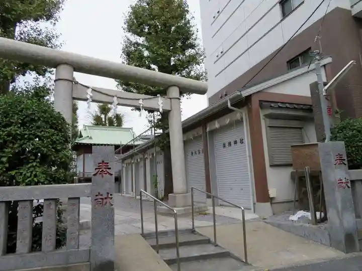 長浦神社の鳥居