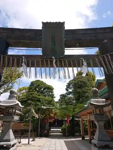 久留米宗社　日吉神社の鳥居