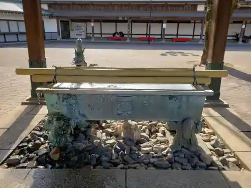 妙法寺の手水舎