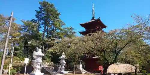 法華経寺の塔