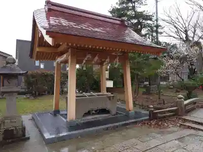 曽根神社の手水舎