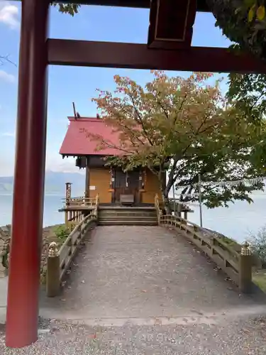 浮木神社の鳥居