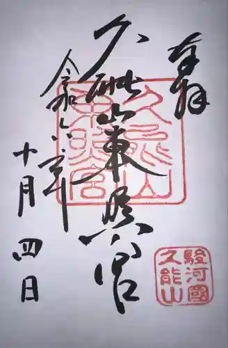 久能山東照宮(静岡県)